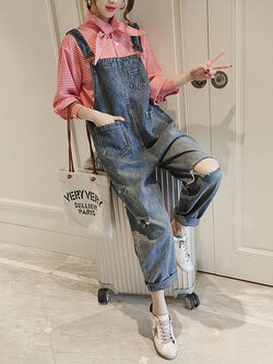 จั้มสูท ชุดเอี๊ยมกางเกง