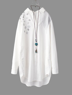 เสื้อเชิ้ตผ้าฝ้ายลินิน ขายเสื้อเชิ้ต ผ้าลินิน เสื้อเชิ้ตผ้าฝ้ายผู้หญิง