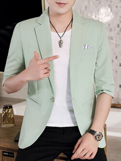 สูท Blazers ผู้ชาย เสื้อคลุมสไตล์สูท สำหรับผู้ชาย