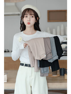 เสื้อผ้าวัยรุ่นเกาหลี เสื้อยืดวัยรุ่นผู้หญิง มีขนาด S M L XL