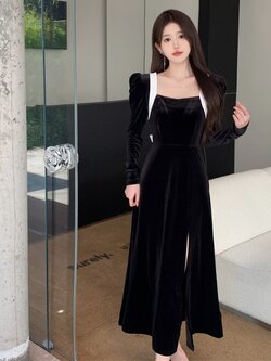 เดรสสาวอวบ มีไซส์ L-4XLอกเสื้อ 38-47 นิ้ว ใส่ได้ทั้งสาวหุ่นดีน่ารักจนถึงสาวอวบพลัสไซส์ จัดส่งฟรี! ทักแชทสั่งซื้อ