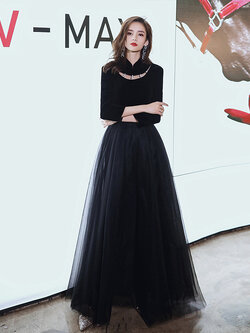 ชุดราตรี ชุดราตรีสวยหรู แบบ ทันสมัย Evening dress