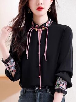 เสื้อสีดำสุภาพ เรียบหรู ดูดี เหมาะกับทุกโอกาส | เสื้อผู้หญิงสุภาพ