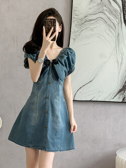 แบบชุดเดรสสวยๆ ชุดเดรสน่ารักๆสไตล์เกาหลี