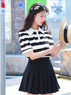 เสื้อผ้าวัยรุ่นเกาหลี เสื้อยืดวัยรุ่นผู้หญิง มีขนาด S M L XL