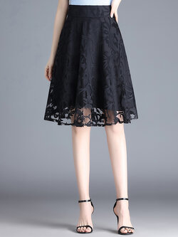 กระโปรงยาว กระโปรงยาวทรงเอ กระโปรงทำงาน