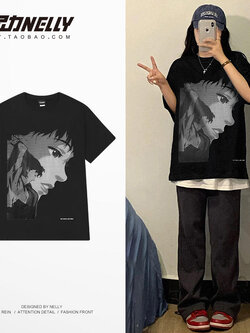 เสื้อยืดคอกลม ผู้ชาย เสื้อยืดผู้ชายเกาหลี เสื้อยืดเกาหลี แบรนด์ NELLY