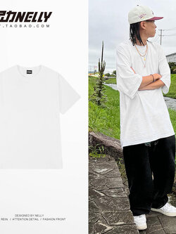 เสื้อยืดคอกลม ผู้ชาย เสื้อยืดผู้ชายเกาหลี เสื้อยืดเกาหลี แบรนด์ NELLY