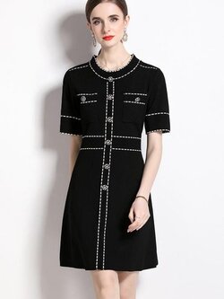 ชุดเดรสยาวสวยๆ ชุดเดรสยาวใส่สบาย ใส่ทำงาน