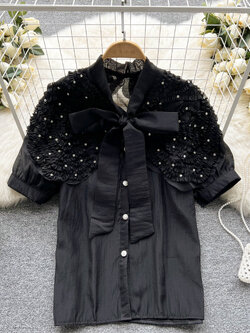 เสื้อสีดำสุภาพ เรียบหรู ดูดี เหมาะกับทุกโอกาส | เสื้อผู้หญิงสุภาพ