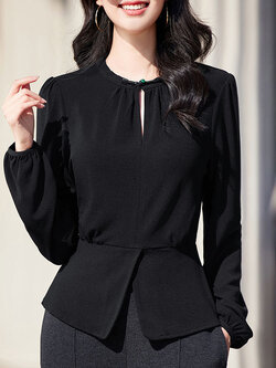 เสื้อยืดสีดำ แฟชั่น เสื้อยืด T-shirt สีดำ สวมใส่สบาย ไม่ร้อน