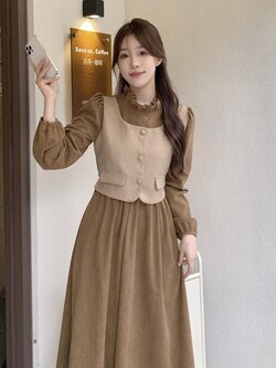 เดรสสาวอวบ มีไซส์ L-4XLอกเสื้อ 38-47 นิ้ว ใส่ได้ทั้งสาวหุ่นดีน่ารักจนถึงสาวอวบพลัสไซส์ จัดส่งฟรี! ทักแชทสั่งซื้อ