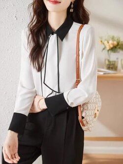 เสื้อสีดำสุภาพ เรียบหรู ดูดี เหมาะกับทุกโอกาส | เสื้อผู้หญิงสุภาพ