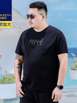 เสื้อยืดผู้ชายอ้วน XL-8XL น้ำหนักผู้สวม 60-150 กิโลกรัม