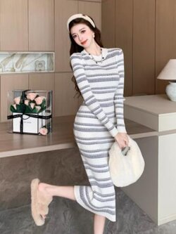 เดรสสีดำสุภาพ เรียบหรู ดูดี เหมาะกับทุกโอกาส | เดรสผู้หญิงแฟชั่นสุภาพ