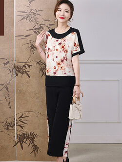 เสื้อผ้าคุณแม่วัย 60 เสื้อคนแก่ผู้หญิงวัย60