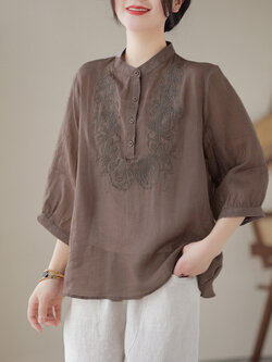 เสื้อลินินไซส์ใหญ่ เสื้อผ้าไซส์ใหญ่ เสื้อผ้าสาวอวบสวยๆ พลัสไซส์ ไซต์อก 38-48 นิ้ว