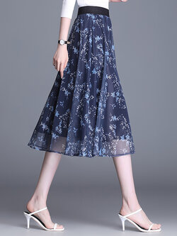 กระโปรงยาว กระโปรงยาวทรงเอ กระโปรงทำงาน