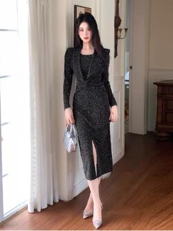 เดรสสีดำสุภาพ เรียบหรู ดูดี เหมาะกับทุกโอกาส | เดรสผู้หญิงแฟชั่นสุภาพ