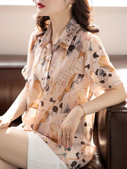 เสื้อชีฟอง เสื้อแฟชั่นสุภาพสตรีวัยผู้ใหญ่ มีไซต์ อก34นิ้ว-43นิ้ว