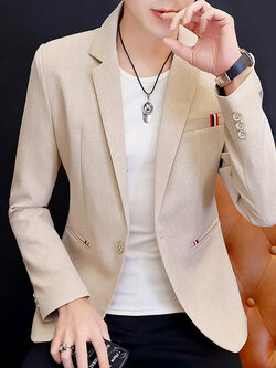 สูท Blazers ผู้ชาย เสื้อคลุมสไตล์สูท สำหรับผู้ชาย