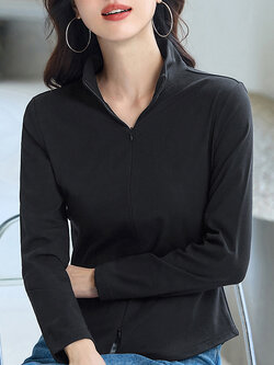 เสื้อยืดสีดำ แฟชั่น เสื้อยืด T-shirt สีดำ สวมใส่สบาย ไม่ร้อน