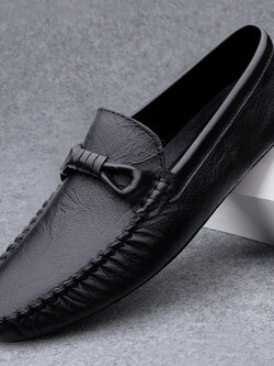 รองเท้าหนังผู้ชาย มีไซส์39-44 รองเท้าโลฟเฟอร์ชาย Slip-On Shoes