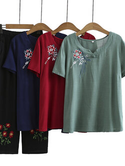 เสื้อลินินสไตล์ผู้ใหญ่ เสื้อคุณแม่ เสื้อผู้ใหญ่ แบรนด์ LININ