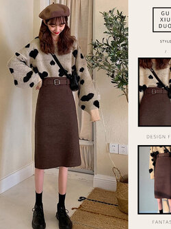 เดรสแขนสั้นมีไซส์L-4XLอก38-47นิ้ว