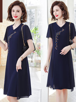 เสื้อผ้าคุณแม่วัย 60 เสื้อคนแก่ผู้หญิงวัย60