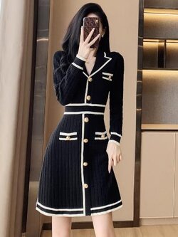 เดรสสีดำสุภาพ เรียบหรู ดูดี เหมาะกับทุกโอกาส | เดรสผู้หญิงแฟชั่นสุภาพ