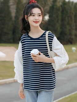 เสื้อผ้าวัยรุ่นเกาหลี เสื้อยืดวัยรุ่นผู้หญิง มีขนาด S M L XL