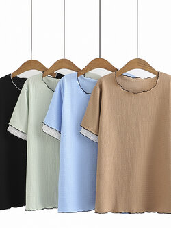 เสื้อผ้าคนอ้วน เสื้อผ้าสาวอวบ(อกเสื้อ38-50นิ้ว)