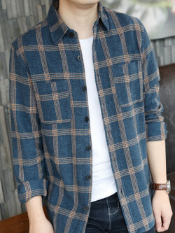 เสื้อเชิ้ตทํางานผู้ชาย แขนยาว