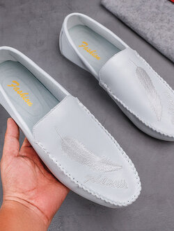 รองเท้าหนังผู้ชาย มีไซส์39-44 รองเท้าโลฟเฟอร์ชาย Slip-On Shoes