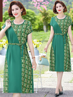 เดรสวัยผู้ใหญ่40-60ปี เดรสคุณแม่ ชุดเดรสทำงานวัยผู้ใหญ่ แบรนด์ MAMA DRESS