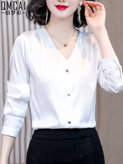 เสื้อเชิ้ตแฟชั่น เสื้อเชิ้ตชีฟอง เสื้อเชิ้ตลูกไม้ เสื้อเชิ้ตลายสวยๆ By QMCAI QMCAI Chiffon blouse