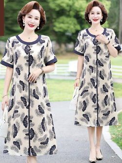 เสื้อผ้าคุณแม่วัย 60 เสื้อคนแก่ผู้หญิงวัย60