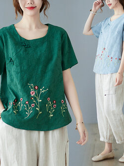 เสื้อผ้าลินิน เสื้อผ้าฝ้ายผู้หญิง แบบเสื้อผ้าลินินเก๋ๆ