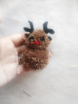 ตุ๊กตาคริสมาสปอมปอม christmas pompoms dolls 2-3.5 นิ้ว