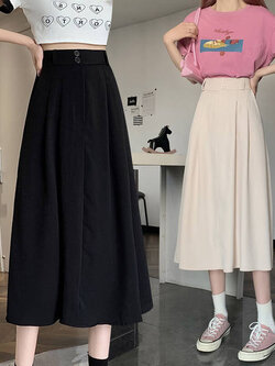 กระโปรงยาว กระโปรงยาวทรงเอ กระโปรงทำงาน