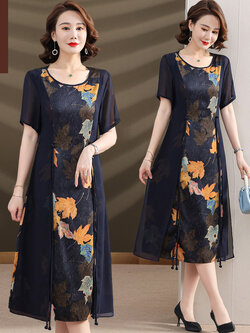 เสื้อผ้าคุณแม่วัย 60 เสื้อคนแก่ผู้หญิงวัย60