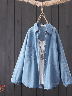 แบบเสื้อสวยๆ เสื้อผ้าฝ้ายลินิน เสื้อเชิ้ตผ้าลินิน