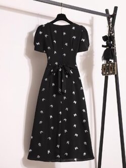 เดรสสีดำสุภาพ เรียบหรู ดูดี เหมาะกับทุกโอกาส | เดรสผู้หญิงแฟชั่นสุภาพ