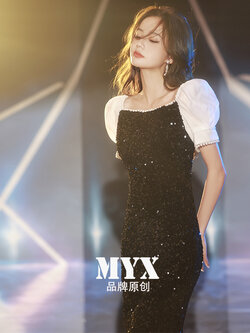 ชุดราตรี ชุดราตรีสวยหรู แบบ ทันสมัย Evening dress