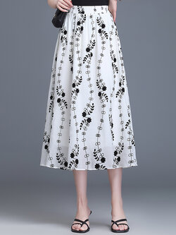 กระโปรงยาว กระโปรงยาวทรงเอ กระโปรงทำงาน