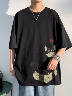 เสื้อยืดผู้ชายอ้วน S-5XL(อกเสื้อ39-51นิ้ว)