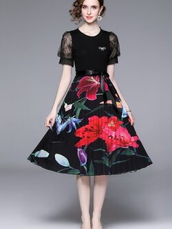 ชุดเดรสยาวสวยๆ ชุดเดรสยาวใส่สบาย ใส่ทำงาน