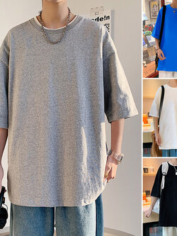 เสื้อยืดผู้ชายอ้วน XL-5XL อกเสื้อ40-52 นิ้ว