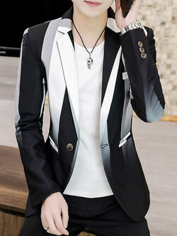 สูท Blazers ผู้ชาย เสื้อคลุมสไตล์สูท สำหรับผู้ชาย